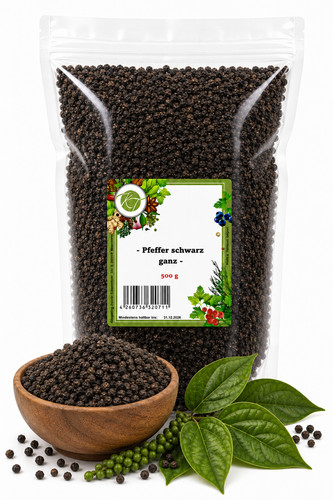 Pfeffer schwarz ganz - kt,