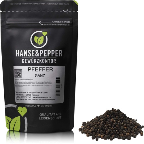 500g pfeffer schwarz ganz - pfeffer,