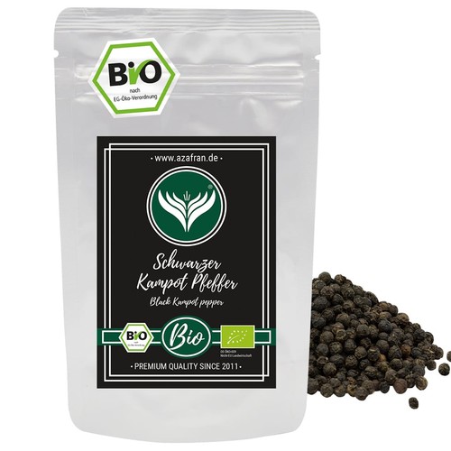 Bio kampot pfeffer - bio, schwarz