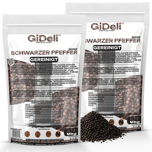 Schwarzer pfeffer 10kg ganz - schwarzer,