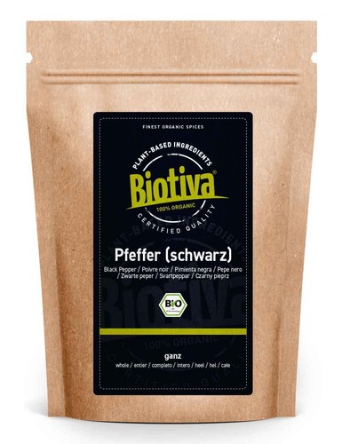 Pfeffer schwarz ganz bio - pfeffer,