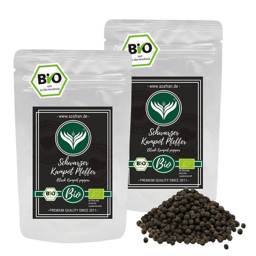 Bio kampot pfeffer schwarz - pfeffer,