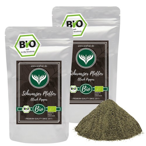 Bio pfeffer gemahlen - bio-pfeffer, (schwarz)