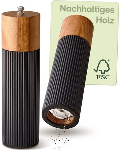 Salz pfeffermühle set - salz,