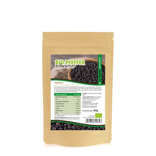 Mynatura bio schwarzer - bio, pfeffer