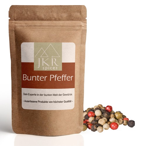 250g bunter pfeffer - 250g, rosa