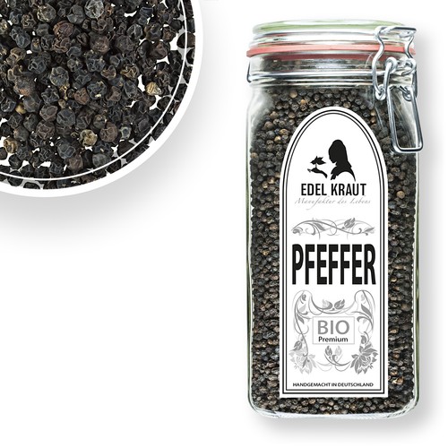 750g bio pfeffer schwarz - 750g, im