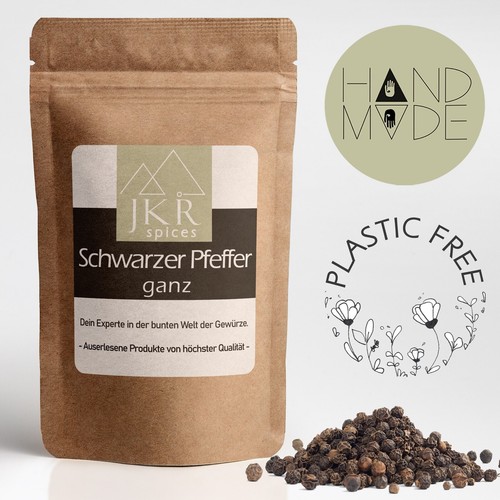 500g schwarzer pfeffer ganze - 500g,