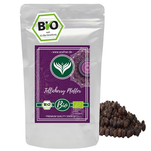 Bio tellicherry pfeffer - bio, ganz