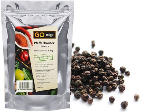1kg pfeffer körner schwarz - 1kg,