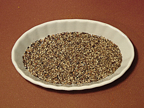 1kg pfeffer schwarz - pfeffer, geschrotet